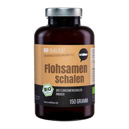 Abbildung: Bio Flohsamenschalen Pulver Pulver, 150 g PZN 15392891