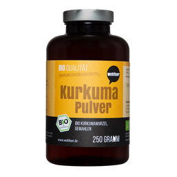 Abbildung: Bio Kurkuma Pulver Pulver, 250 g PZN 15393057