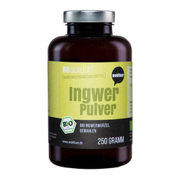 Abbildung: Bio Ingwer Pulver Pulver, 250 g PZN 15393063