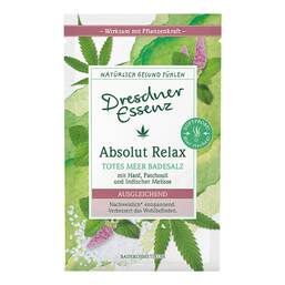 Abbildung: Dresdner Essenz Gesundh.bad Absolut Relax mit Hanf 60 g, Bad PZN 15395398