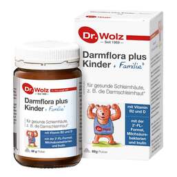 Abbildung: Darmflora plus Kinder + Familie Pulver 68 g, Pulver PZN 15397463
