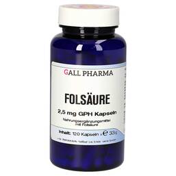 Abbildung: Folsäure 2,5 mg GPH Kapseln 120 St, Kapseln PZN 15409396