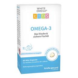 Abbildung: White Omega Kids Weichkapseln 90 St, Weichkapseln PZN 15410086