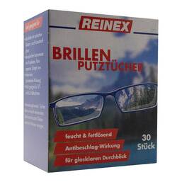 Abbildung: Brillenputztücher Reinex 30 St, Tücher PZN 15422014