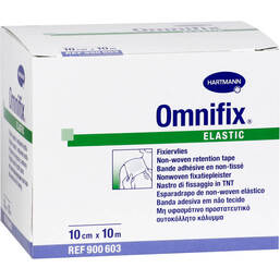 Abbildung: Omnifix elastic 10 cmx10 m Rolle 1 St, Pflaster PZN 15424496