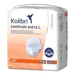 Abbildung: Kolibri comtrain premium Pants extra L 14 St, Beutel PZN 15427508