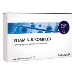 Abbildung: Vitamin-B-Komplex Weichkapseln Weichkapseln, 60 St PZN 15427721