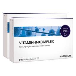 Abbildung: Vitamin-B-Komplex Weichkapseln Weichkapseln, 2X60 St PZN 15427744