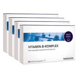 Abbildung: Vitamin-B-Komplex Weichkapseln Weichkapseln, 4X60 St PZN 15427750