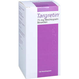 Abbildung: Targretin 75 mg Weichkapseln 100 St, Weichkapseln PZN 15433845