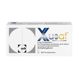 Abbildung: Xusal 5 mg Filmtabletten Filmtabletten, 50 St PZN 15435301