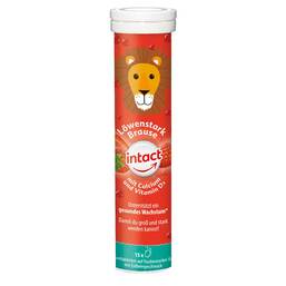 Abbildung: Intact Löwenstark Brause 15 St, Brausetabletten PZN 15436200
