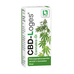 Abbildung: CBD-Loges Cannabis-Öl Flüssigkeit zum Einnehmen, 10 ml PZN 15528818