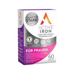 Abbildung: Active Iron Eisen und Vitamin B Komplex plus Kombipackung, 60 St PZN 15560590