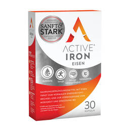 Abbildung: Active Iron Eisen Kapseln 30 St, Kapseln PZN 15560609