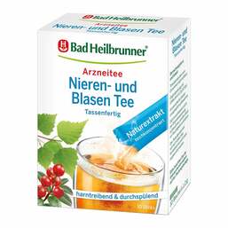 Abbildung: Bad Heilbrunner Nieren- und Blasen Tee tassenfert. 10X1.2 g, Pulver PZN 15562459