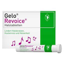 Abbildung: GeloRevoice® Halstabletten Holunderblüte-Mentholfrei Lutschtabletten, 60 St PZN 15562985