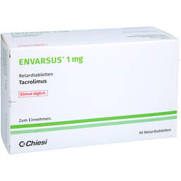 Abbildung: Envarsus 1 mg Retardtabletten 90 St, Retard-Tabletten PZN 15568189