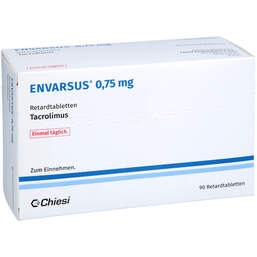 Abbildung: Envarsus 0,75 mg Retardtabletten 90 St, Retard-Tabletten PZN 15568195