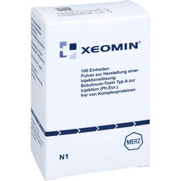 Abbildung: Xeomin 100 LD50 Einheiten Pulver zur Herstellung einer Injektionslösung  1 St, Pulver zur Herstellung einer Injektionslösung PZN 15569272