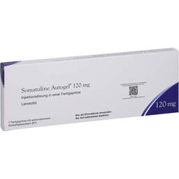 Abbildung: Somatuline Autogel 120 mg Injektionslösung in einer Fertigspritze  1 St, Injektionslösung in einer Fertigspritze PZN 15569303