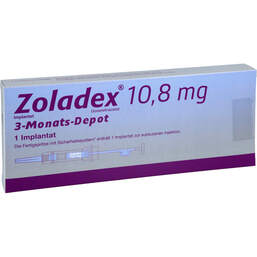 Abbildung: Zoladex 10,8 mg 3-Monats Depot Implant.i.e.F.-Spr. 1 St, Implantat PZN 15569444