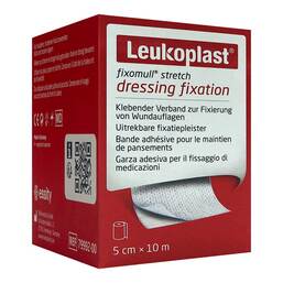 Abbildung: Fixomull stretch 5 cmx10 m 1 St, Pflaster PZN 15572334