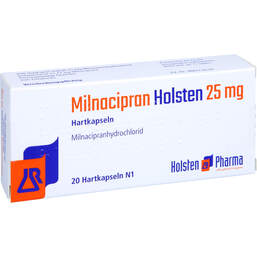 Abbildung: Milnacipran Holsten 25 mg Hartkapseln 20 St, Hartkapseln PZN 15579425