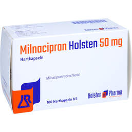 Abbildung: Milnacipran Holsten 50 mg Hartkapseln 100 St, Hartkapseln PZN 15579460