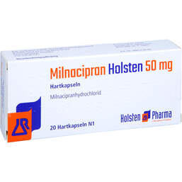 Abbildung: Milnacipran Holsten 50 mg Hartkapseln 20 St, Hartkapseln PZN 15579477