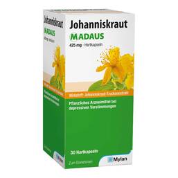Abbildung: Johanniskraut Madaus 425 mg Hartkapseln 30 St, Hartkapseln PZN 15580256