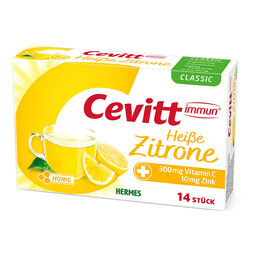 Abbildung: Cevitt immun heiße Zitrone classic Granulat Granulat, 14 St PZN 15581994