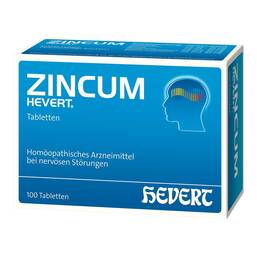 Abbildung: Zincum Hevert Tabletten Tabletten, 100 St PZN 15582864