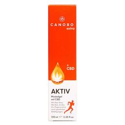 Abbildung: Canobo extra Aktiv Muskelgel mit Cbd Gel, 100 ml PZN 15583349
