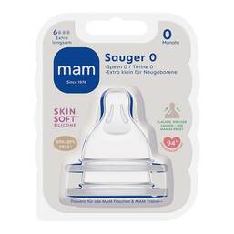 Abbildung: Mam Sauger Größe 0 2 St PZN 15585029