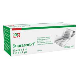 Abbildung: Suprasorb F Folien Wundverband 10 cmx1 m unste.Rolle 1 St, Verband PZN 15587778