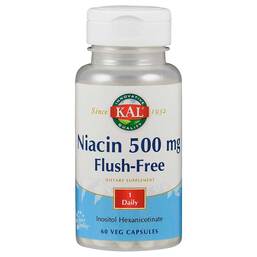 Abbildung: Vitamin B3 Niacin Flush free Kapseln Kapseln, 60 St PZN 15612393