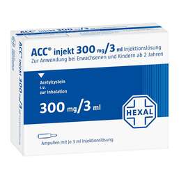 Abbildung: ACC injekt Injektionslösung 50X3 ml, Injektionslösung PZN 15618929