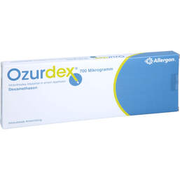 Abbildung: Ozurdex 700 Mikrogramm Implantat i.e.Applikator 1 St, Implantat PZN 15620122