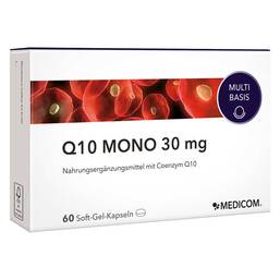 Abbildung: Q10 Mono 30 mg Weichkapseln 60 St, Weichkapseln PZN 15621216