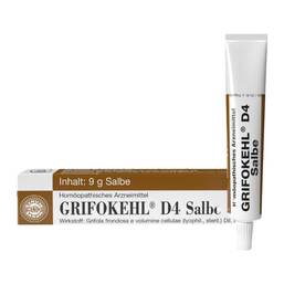 Abbildung: Grifokehl D 4 Salbe 9 g, Salbe PZN 15621452 