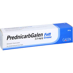Abbildung: Prednicarbgalen Fett 2,5 mg / g Creme 100 g, Creme PZN 15629560