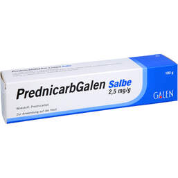Abbildung: Prednicarbgalen 2,5 mg / g Salbe 100 g, Salbe PZN 15629608