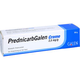 Abbildung: Prednicarbgalen 2,5 mg / g Creme 50 g, Creme PZN 15629620