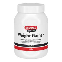 Abbildung: Weight Gainer Megamax Neutral Pulver 1500 g, Pulver PZN 15635313