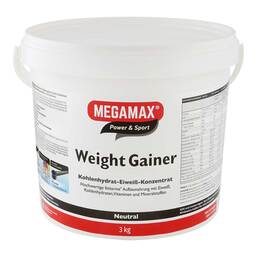 Abbildung: Weight Gainer Megamax Neutral Pulver 3000 g, Pulver PZN 15635336