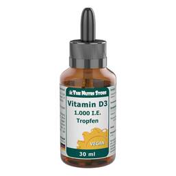 Abbildung: Vitamin D3 1.000 I.E. Tropfen 30 ml, Tropfen PZN 15636152