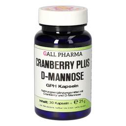 Abbildung: Cranberry Plus D-Mannose GPH Kapseln 30 St, Kapseln PZN 15657071