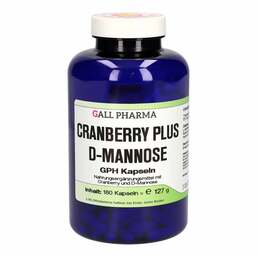 Abbildung: Cranberry Plus D-Mannose GPH Kapseln 180 St, Kapseln PZN 15657119