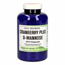 Abbildung: Cranberry Plus D-Mannose GPH Kapseln 360 St, Kapseln PZN 15657125
